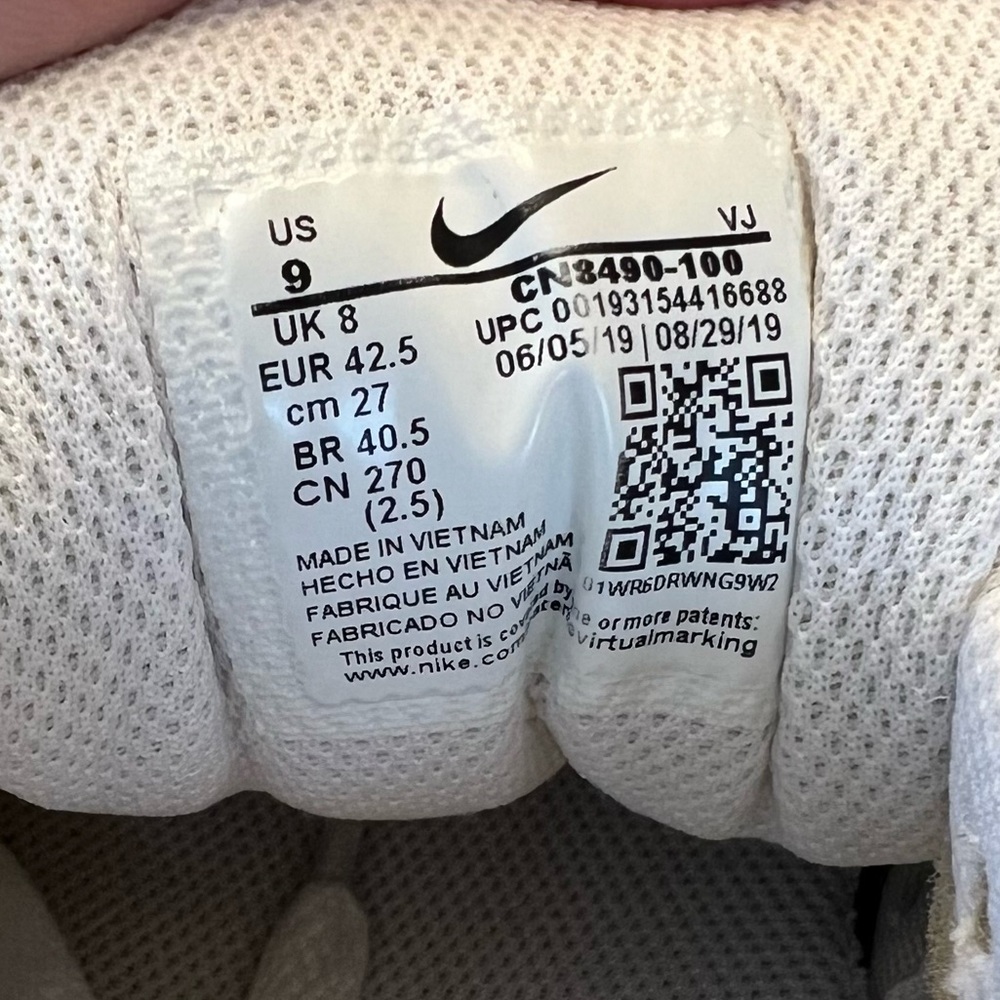 NIKE Air Max 90 Sneakers, White,‎ 9 - Picture 15 of 15